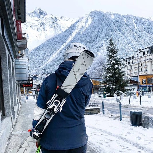 Skimate | Transportieren Sie Ihre Skiausrüstung ganz einfach!