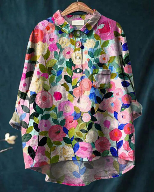 Women | Blouse with floral print