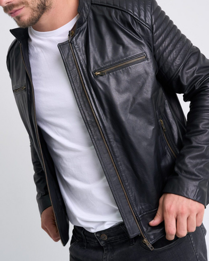 Chaqueta de Cuero para Hombres