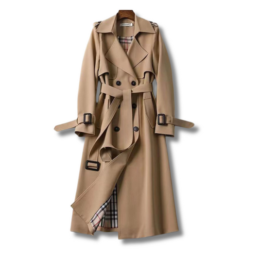 Everleigh™ | Avslappnad Elegant Långärmad Trench Coat