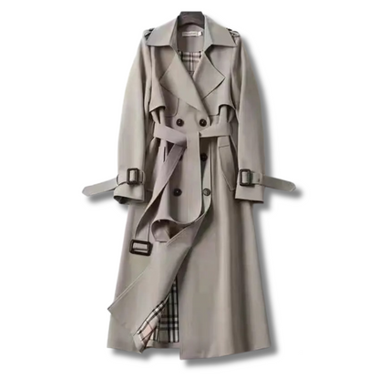 Everleigh™ | Avslappnad Elegant Långärmad Trench Coat