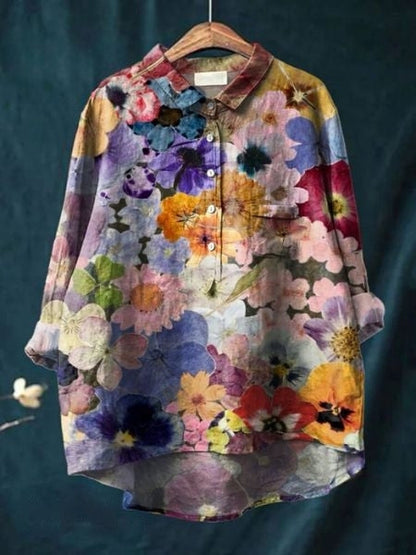 Women | Blouse with floral print