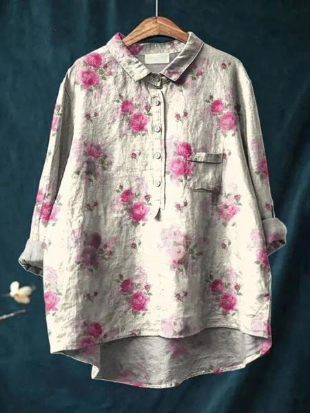 Women | Blouse with floral print