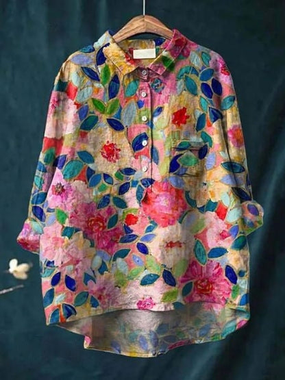 Women | Blouse with floral print