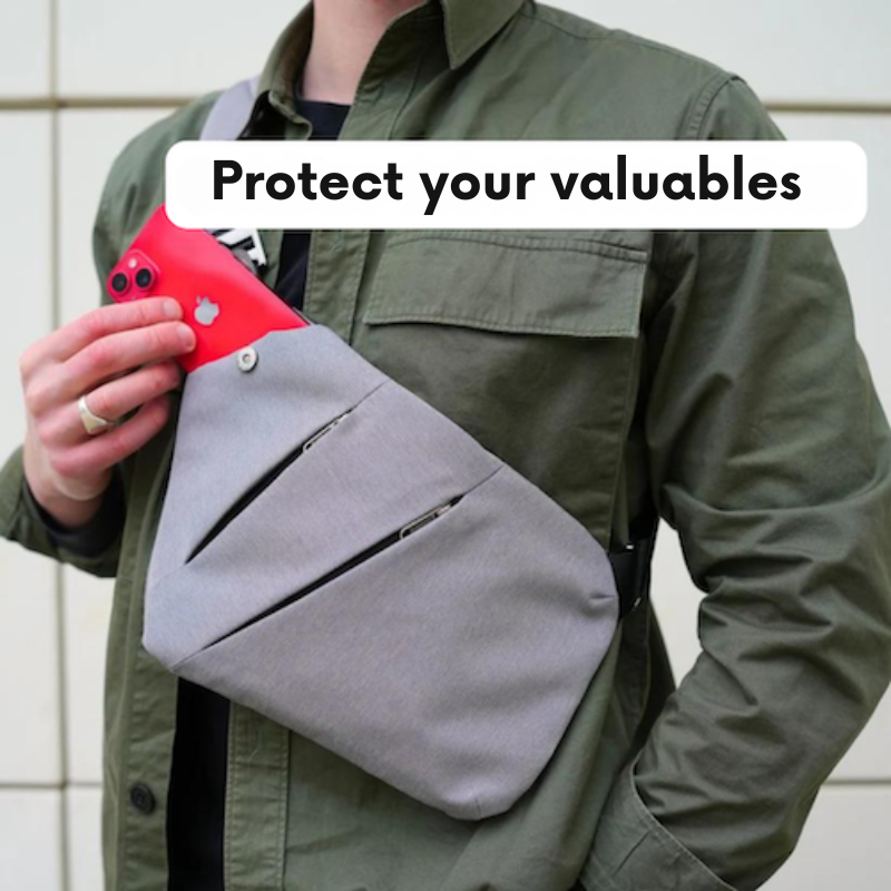 Anti-theft shoulder bag