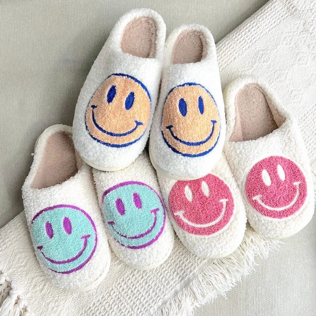 Happy Face Slippers