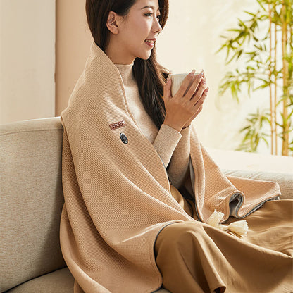 Portable Heated Blanket Shawl