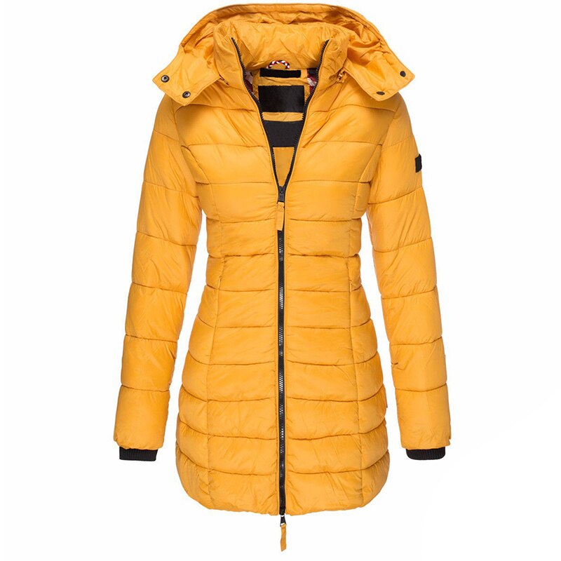 Elise | Lange Daunenjacke