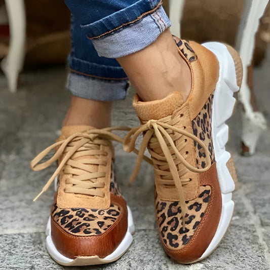 Danuta | Comfortable Leopard Sneakers